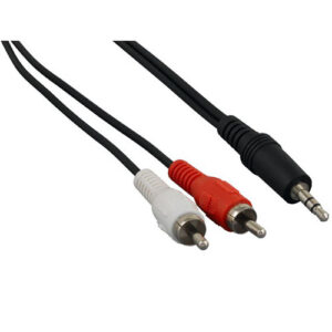 6ft 3.5mm (1/8") Stereo Male to 2 RCA Male Audio Cable